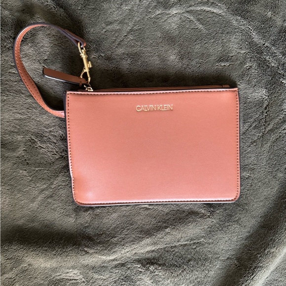 Calvin Klein Handbags - Calvin Klein Women's CK Signature Large Wristlet Clutch Handbag Wallet